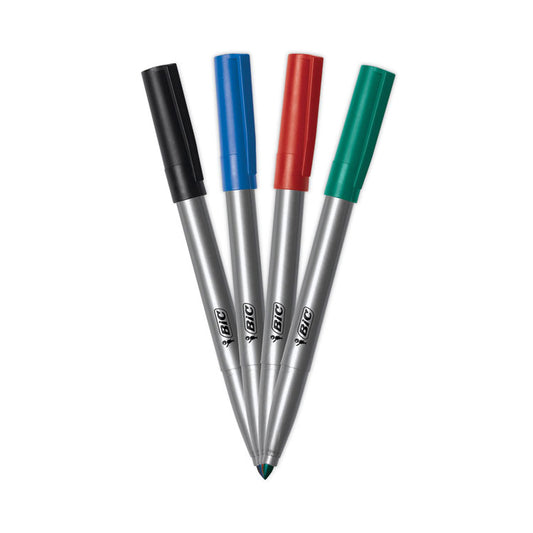 ReVolution Permanent Markers, Fine Bullet Tip, Assorted Colors, Dozen