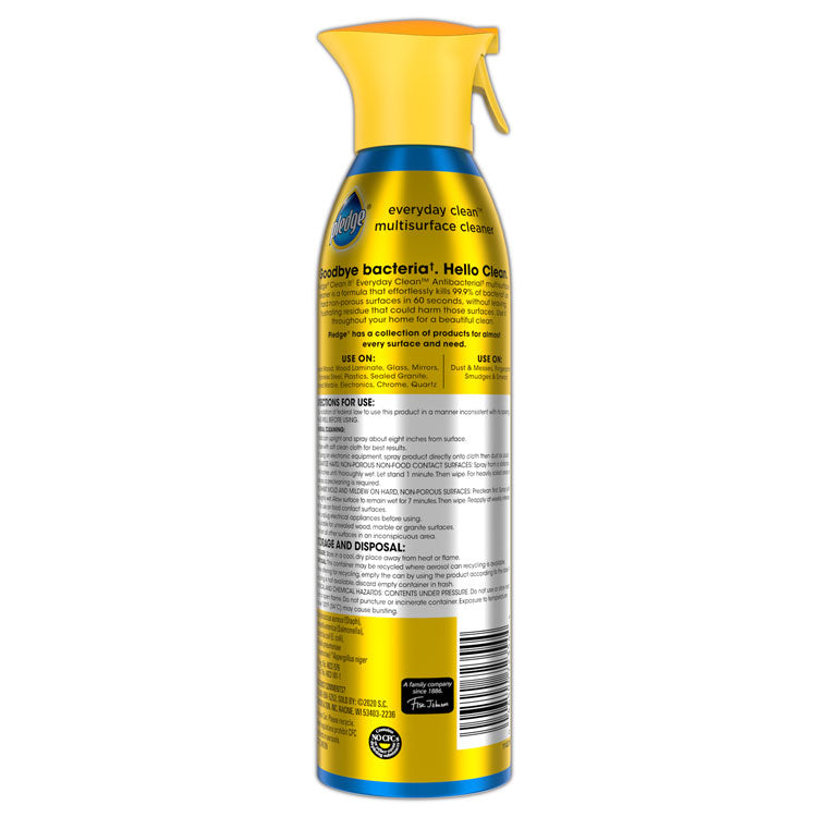 Multi Surface Antibacterial Everyday Cleaner, Citrus Scent, 9.7 oz Aerosol Spray, 6/Carton