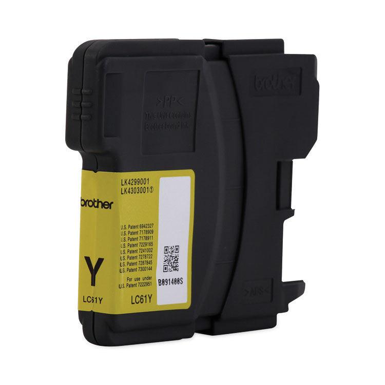 LC61Y Innobella Ink, 325 Page-Yield, Yellow