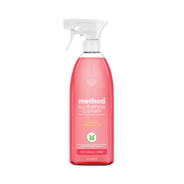 All Surface Cleaner, Pink Grapefruit Scent, 28 oz Spray Bottle, 8/Carton