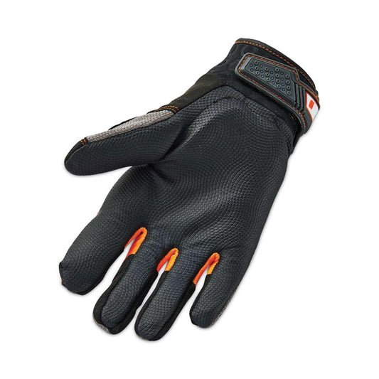 ProFlex 9015F(x) Certified Anti-Vibration Gloves with Dorsal Protection, EN388: 2121X, Large, Black, Pair