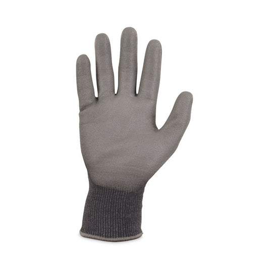 ProFlex 7044 ANSI A4 PU Coated CR Gloves, EN388: 4X42D, 9" Long, 2X-Large, Gray, 12 Pairs