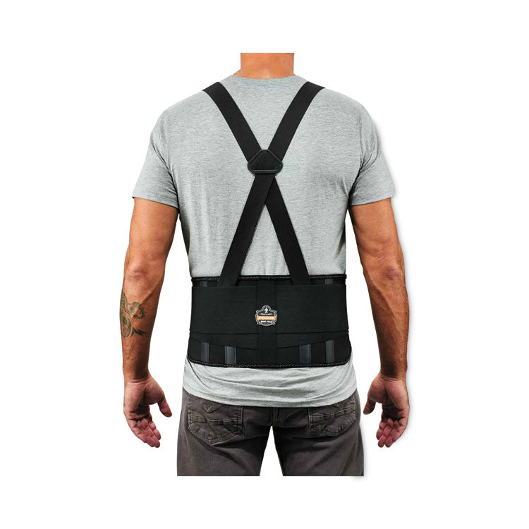 ProFlex 1625 Elastic Back Support Brace, Medium, 30" to 34" Waist, Black