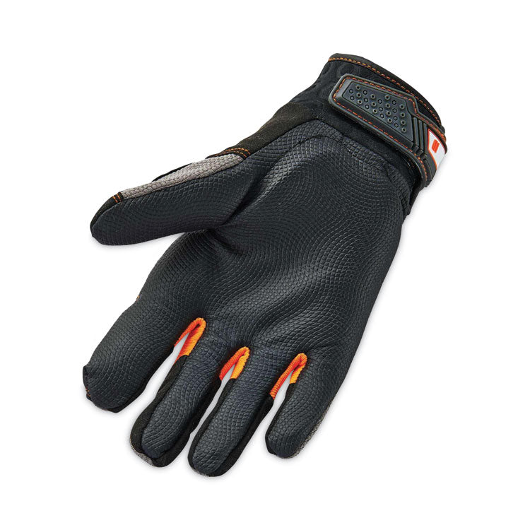 ProFlex 9015F(x) Certified Anti-Vibration Gloves with Dorsal Protection, EN388: 2121X, 2X-Large, Black, Pair