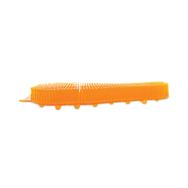 ekcoscreen Urinal Screens, Citrus Scent, Orange, 12/Carton