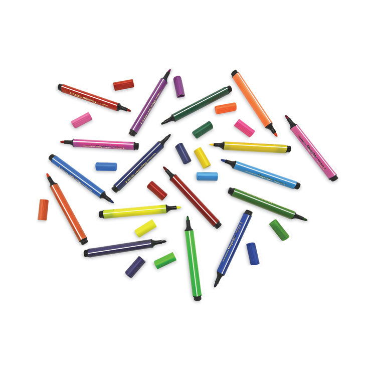 Magic Stix Markers, Medium Bullet Tip, Assorted Colors, 24/Pack
