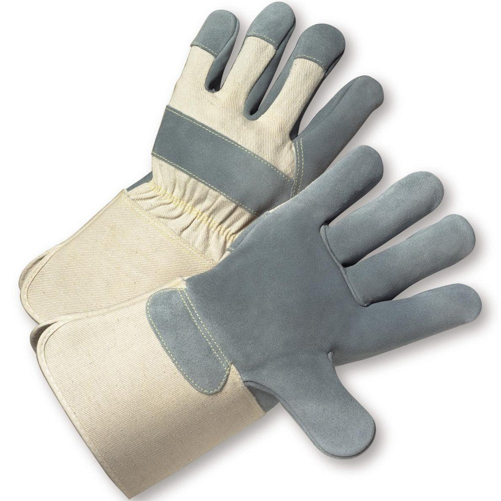 PIP LEA RUB GC KEV - Cuff And Fabric Back Medium, 12 Pairs/Dozen