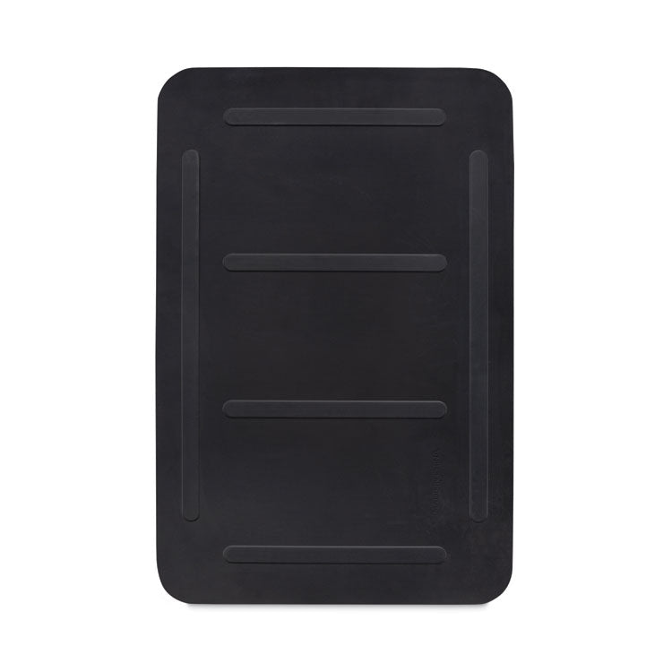 Anti-Fatigue Mat, Rectangular, Black Textured Surface, 20" x 30"