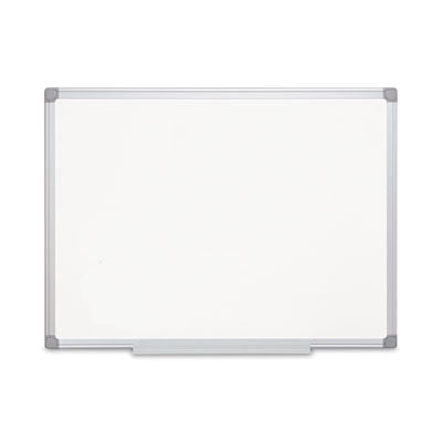 Mastervision® Earth Silver Easy-Clean Dry Erase Board, 48 x 36, White