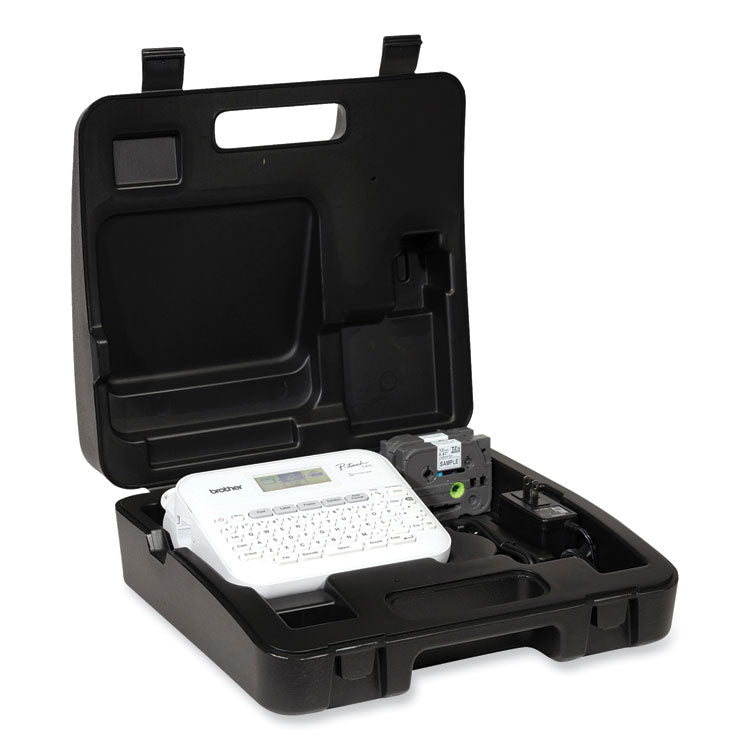 P-Touch PT-D410 Advanced Connected Label Maker with Storage Case, 20 mm/s, 6 x 14.2 x 13.3