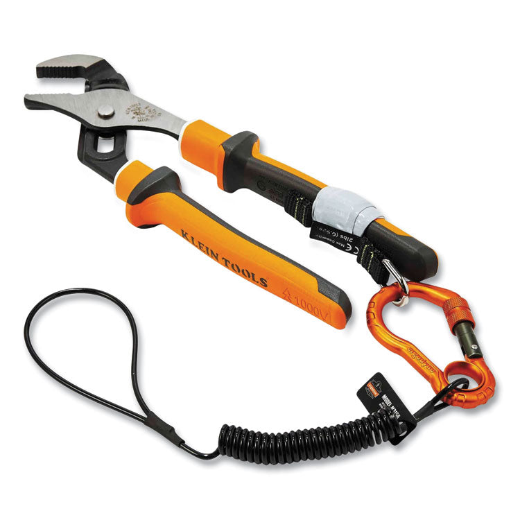 Squids 3186 Iron + Steel Worker Tool Tethering Kit, Assorted Max Working Capacities, Lengths and Colors