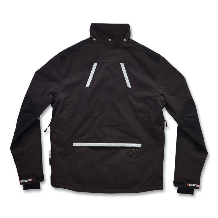 N-Ferno 6466 Thermal Jacket with 500D Nylon Shell, 3X-Large, Black