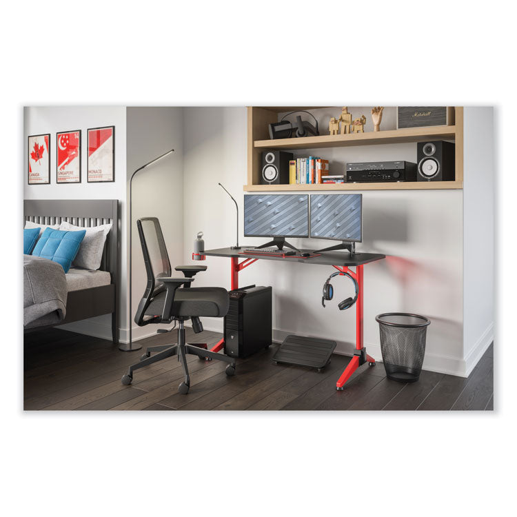 Resi LED Desk Lamp, Gooseneck, 18.5" High, White