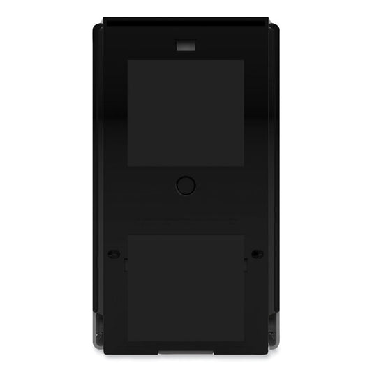 Transparent Manual Dispenser, 1 L, 4.92 x 4.5 x 9.25, Black/Chrome (Each)