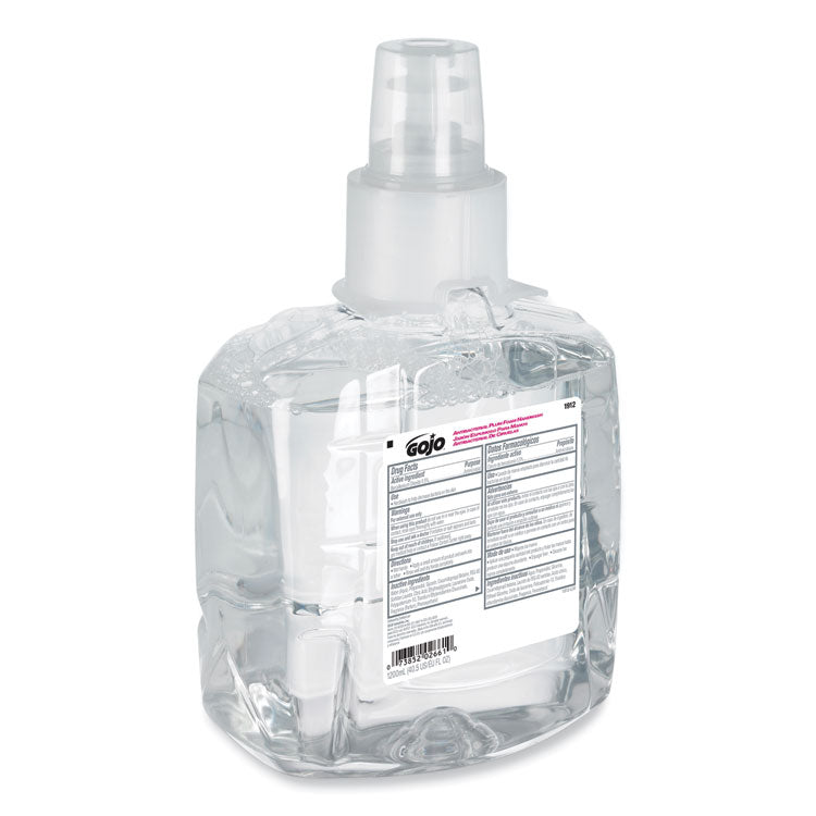 Antibacterial Foam Hand Wash Refill, For LTX-12 Dispenser, Plum Scent, 1,200 mL, 2/Carton
