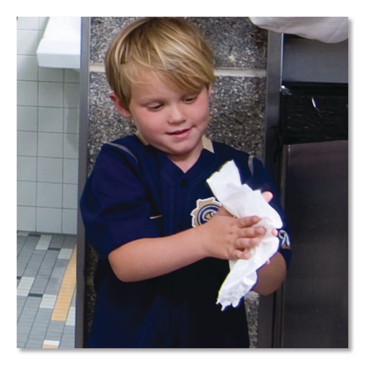 Advanced Matic Hand Towel Roll, 1-Ply, 7.7" x 700 ft, White, 6 Rolls/Carton