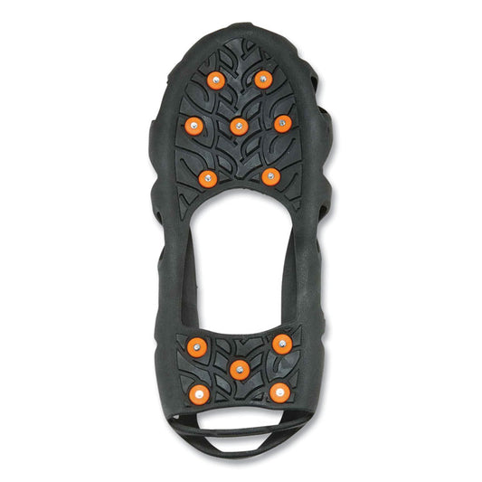 Trex 6304 One-Piece Step-In Full Coverage Ice Cleats, Large, Black, Pair