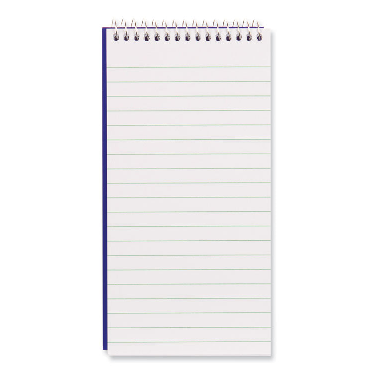 Reporters Note Pad, Blue Cover, Medium/College Rule, (80) White 4 x 8 Sheets
