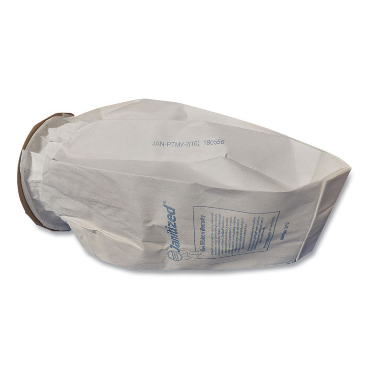 Vacuum Filters Designed to Fit Most Commercial 10 Qt. Backpack Vacs, 10/Pack