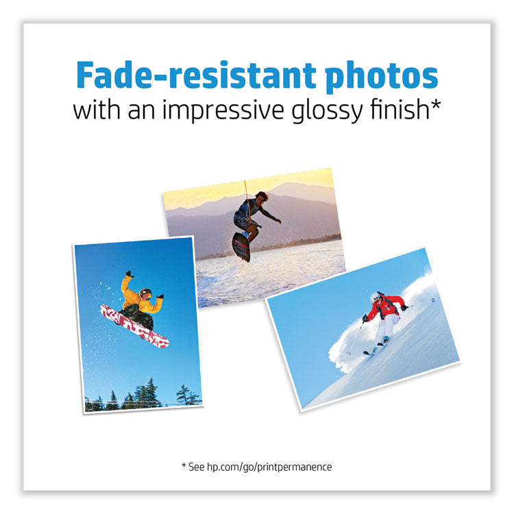 Everyday Glossy Photo Paper, 8 mil, 4 x 6, Glossy White, 100/Pack