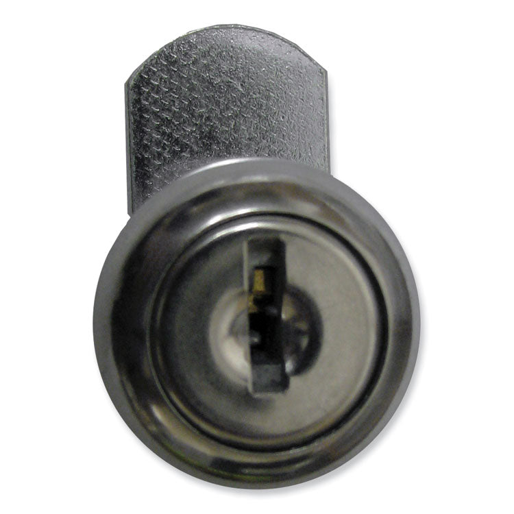 352-100 Lock and Key, 0.63" Wide, Silver