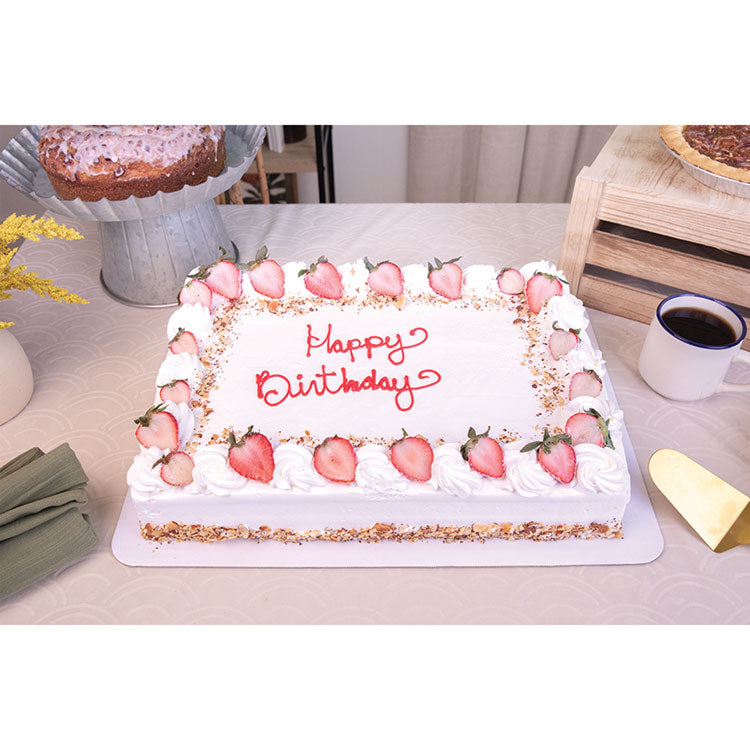 Bakery Bright White Cake Pad, Double Wall Pad, 10 x 14, White, Paper, 100/Carton