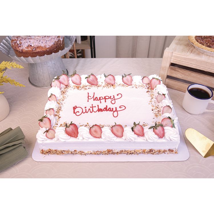 Bakery Bright White Cake Pad, Single Wall Pad, 19 x 14, Bright White, Paper, 50/Carton