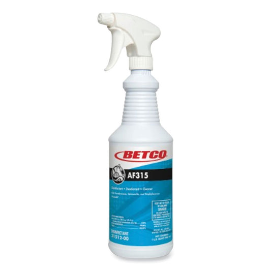 AF315 Disinfectant Cleaner, Citrus Floral Scent, 32 oz Bottle (Each)