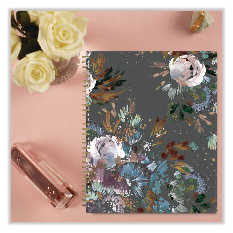 Kelly Ventura Midnight Garden Weekly/Monthly Planner, Floral Artwork, 11 x 8.5, Multicolor Cover, 12-Month (Jan to Dec): 2026