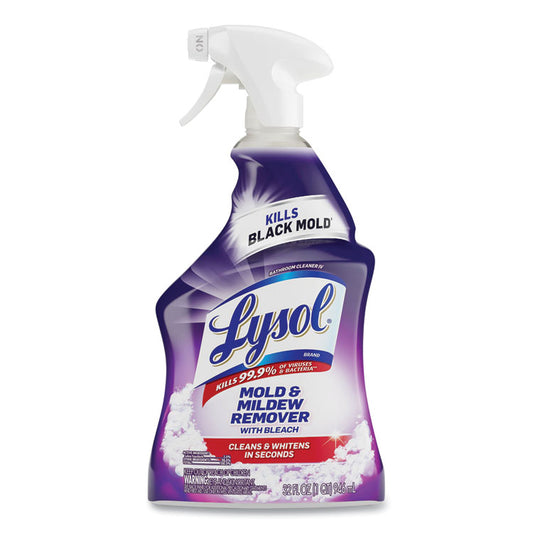 Mold and Mildew Remover with Bleach, Unscented, 32 oz Spray Bottle (Each)