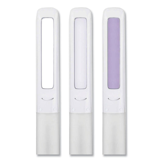 Wellness Series SanitizingPro LED Desk Lamp and UV Air Purifier, 15" to 25" High, White