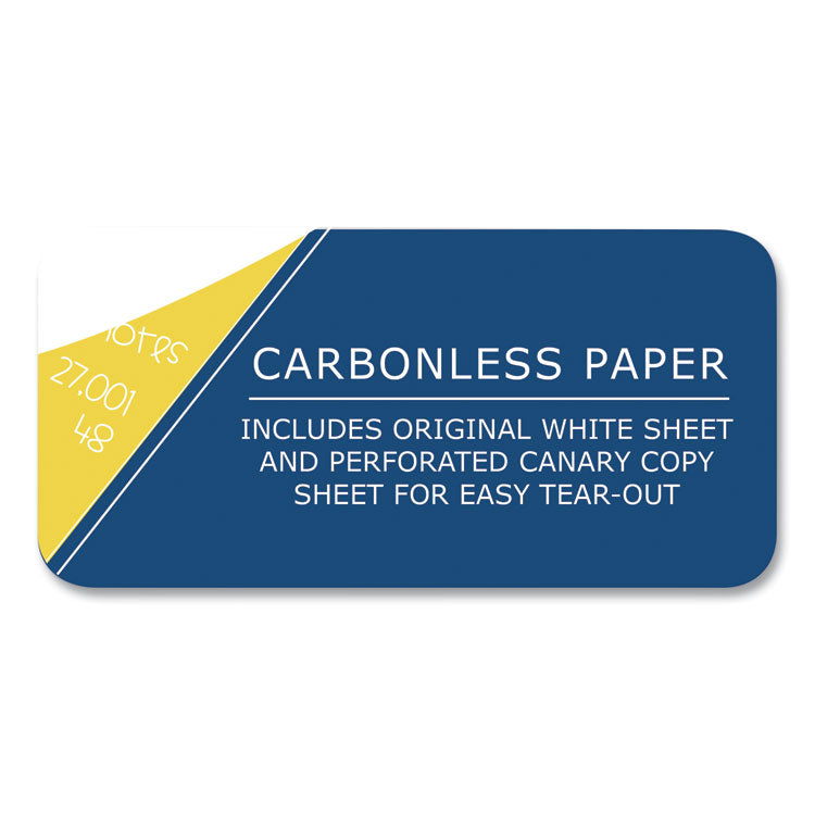Lab and Science Two-Part Carbonless Notebook, Quadrille Rule (4 sq/in), Gray Cover, (50) 11 x 9 Sheets, 12/Carton