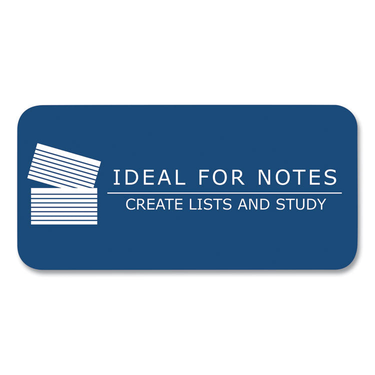 Environotes Recycled Index Cards, Narrow Rule, 3 x 5 White, 100 Cards, 36/Carton