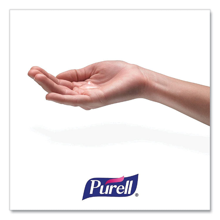 Advanced Hand Sanitizer Gel Infused with Essential Oils, 2 oz Travel-Sized Pump Bottle, Lavender Scent, 24/Carton