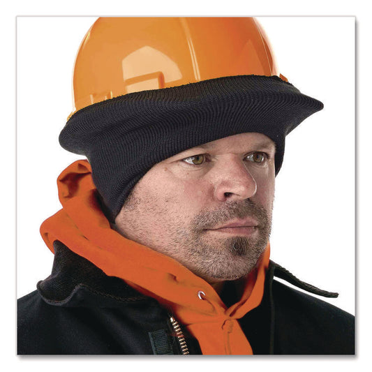 N-Ferno 6810 Half Style Stretch Cap, Polyester, One Size Fits Most, Black