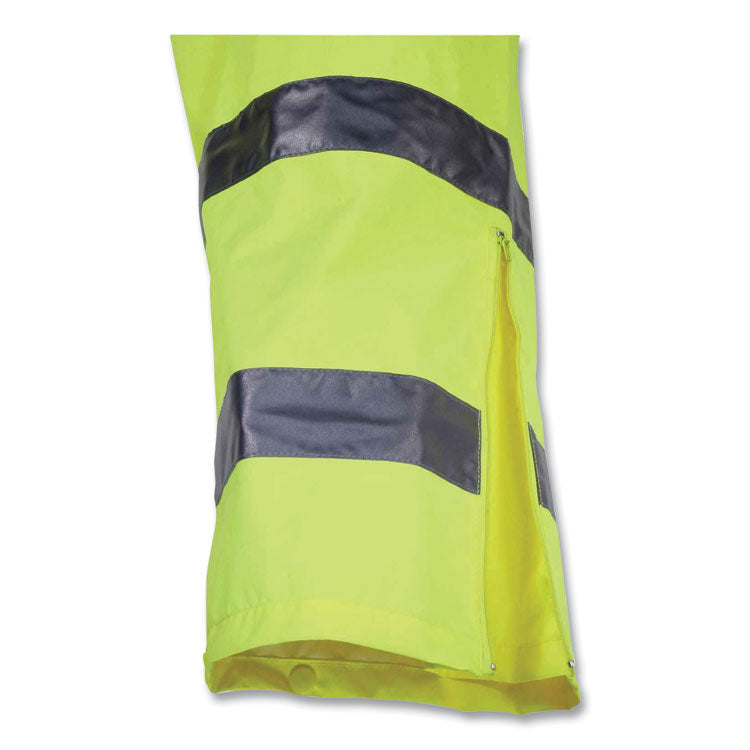 GloWear 8925 Class E Hi-Vis Thermal Pants, Large, Lime