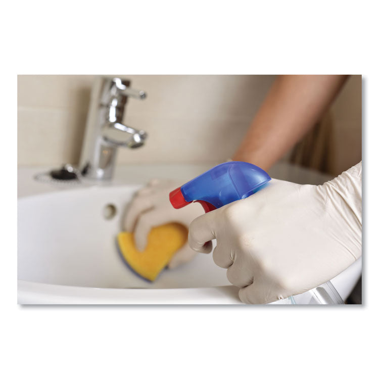 Latex Powdered Gloves, X-Large, 4 mil Thick, 9.45" Long, Cream, 100/Box