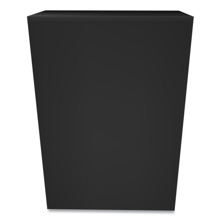 Brigade 700 Series Lateral File, 4 Legal/Letter-Size File Drawers, Black, 36" x 18" x 52.5"