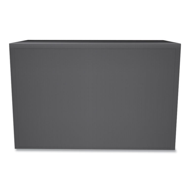 Brigade 700 Series Lateral File, 2 Legal/Letter-Size File Drawers, Charcoal, 42" x 18" x 28"