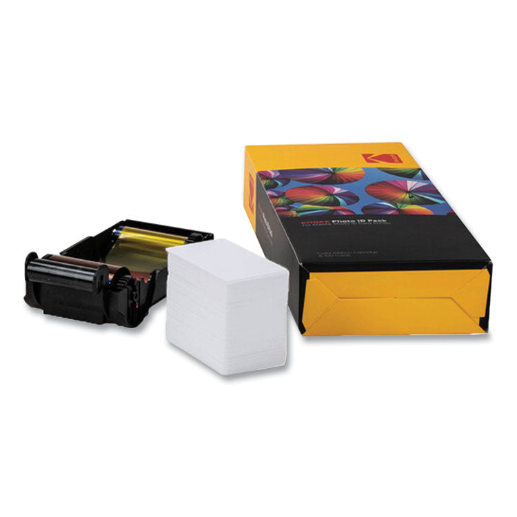 Photo ID Color Ribbon Kit, Black/Cyan/Magenta/Yellow
