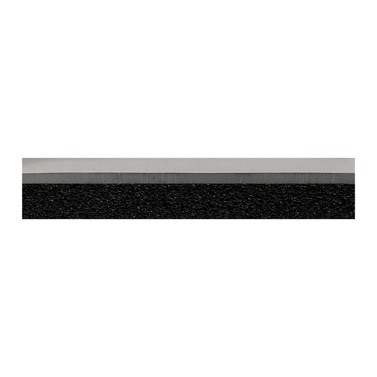 Cushion-Step Marbleized Rubber Mat, Rectangular, Gray Smooth Surface, 24" x 36"