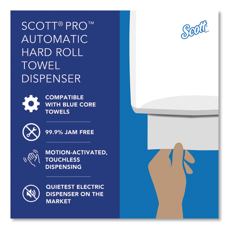 Pro Electronic Hard Roll Towel Dispenser, 12.66 x 9.18 x 16.44, Smoke