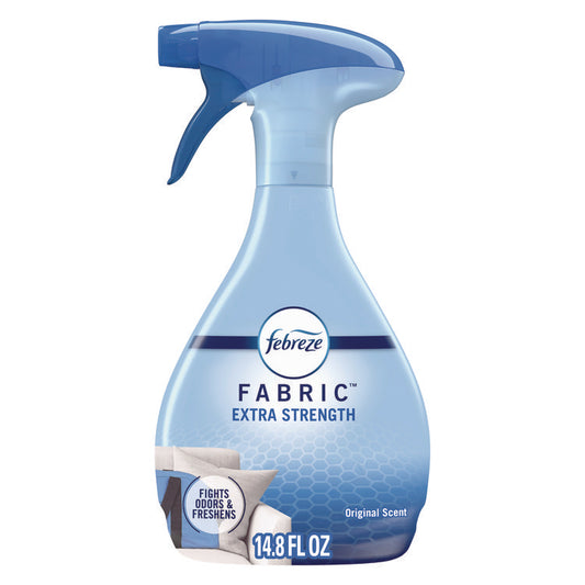 FABRIC Refresher/Odor Eliminator, Extra Strength, Original, 14.8 oz Spray Bottle (Each)