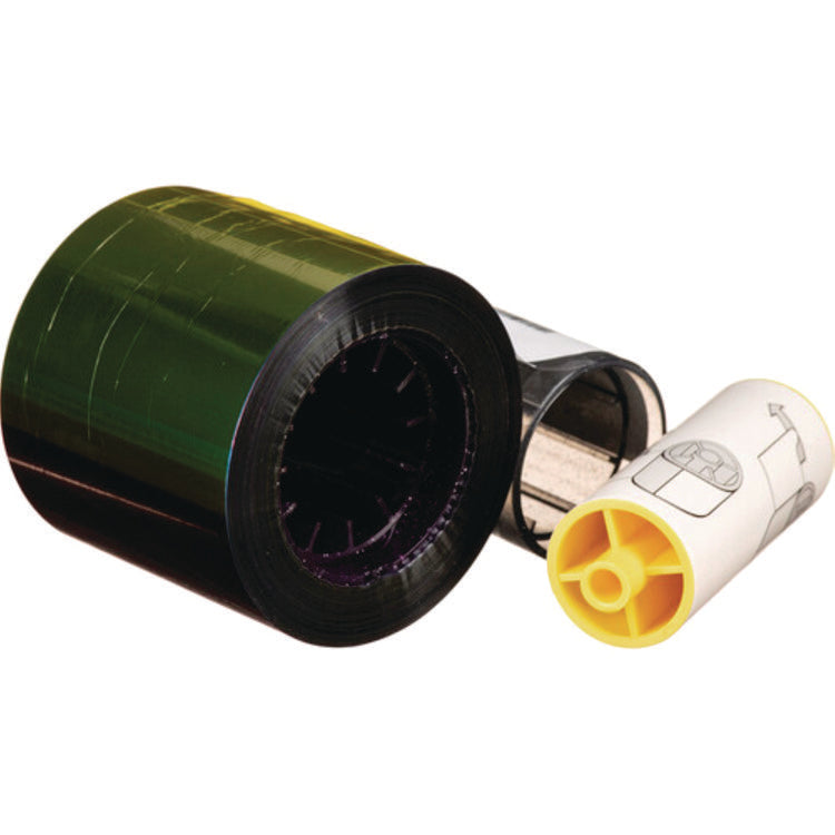 Entrust Full Color 2-Sided Ribbon Kit, Black/Cyan/Magenta/Yellow/Topcoat Protective Layer
