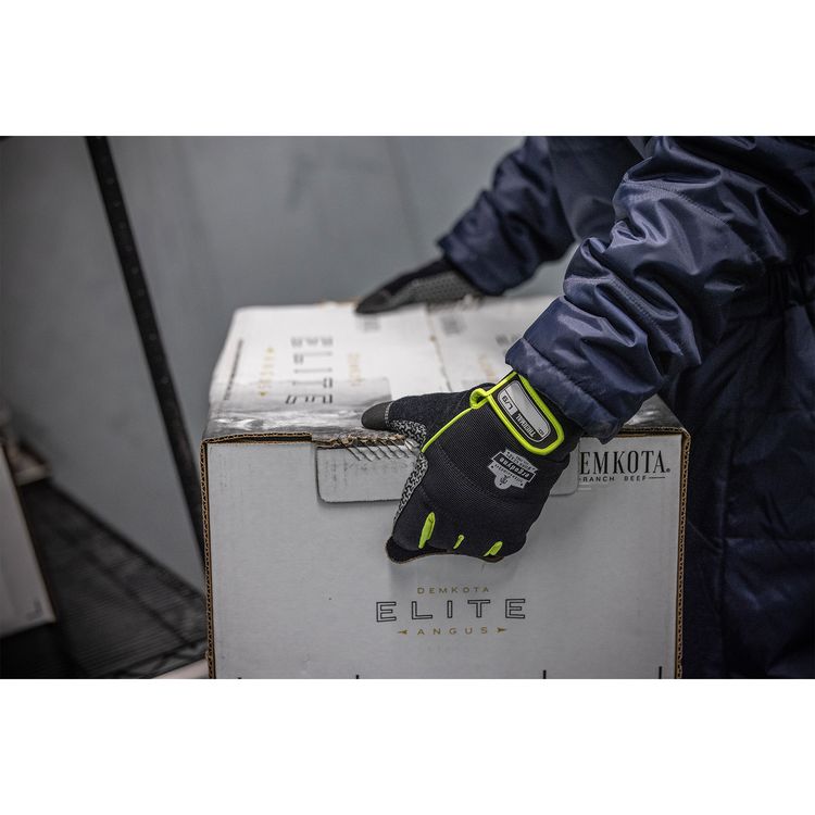 ProFlex 850 Insulated Freezer Gloves, EN388: 3X22B, 9" Long, 2X-Large, Black, Pair