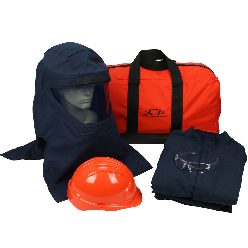 PIP Ultralite PPE 4 ARC Flash Kit W/BIB Overall 3X