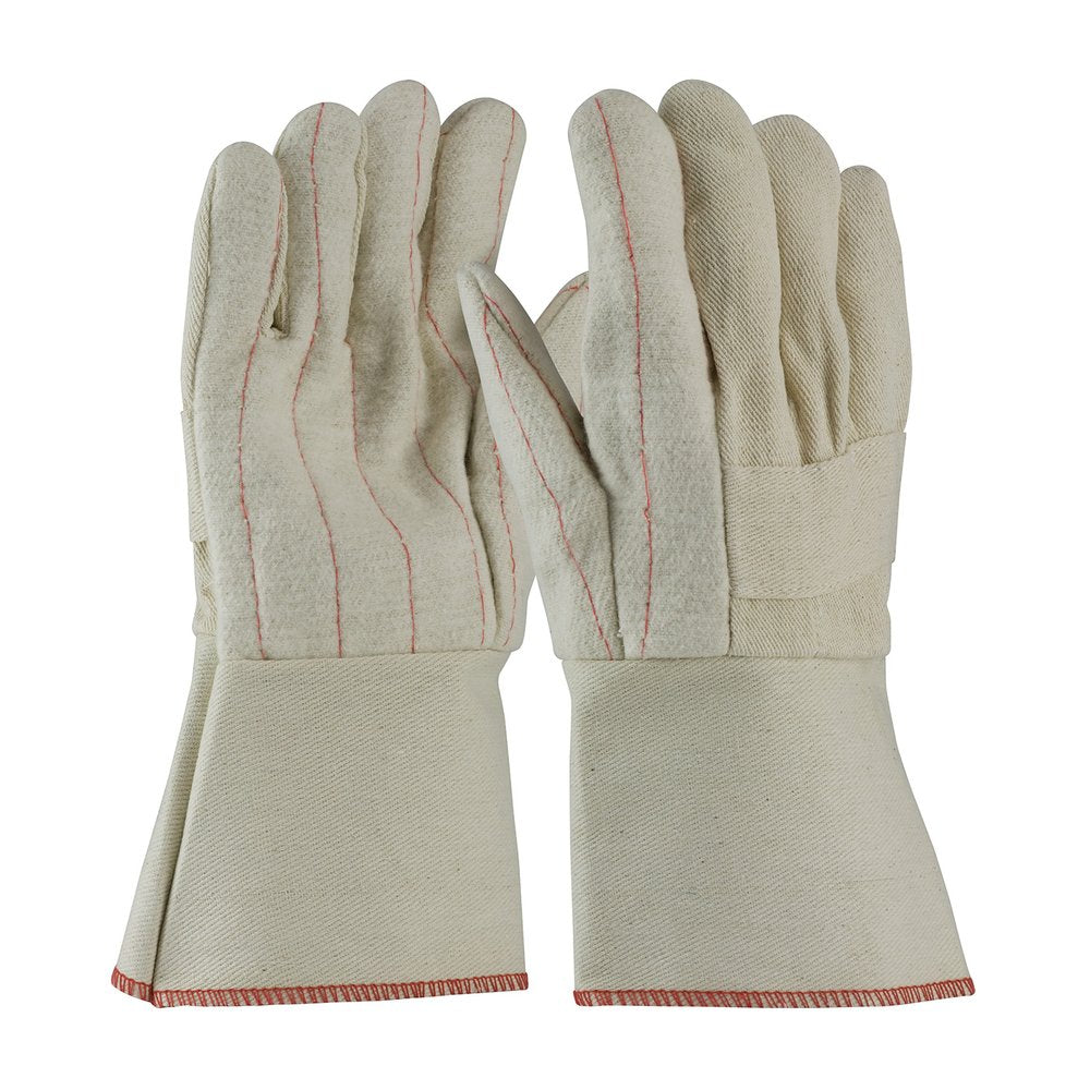 PIP Prem HOT Glove 3-LYR Cott CANV/BURLAP LINER-32OZ, 12 Pairs/Pack