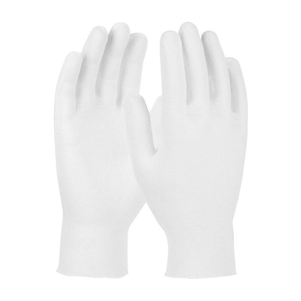 PIP Prem Lite Cott Lisle Insp Glove Unhem CUFF-10.5", 12 Pairs/Pack