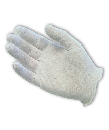 PIP MED WGT COT Lisle Glove Overcast HEM Cuff-ladies, 12 Pairs/Pack
