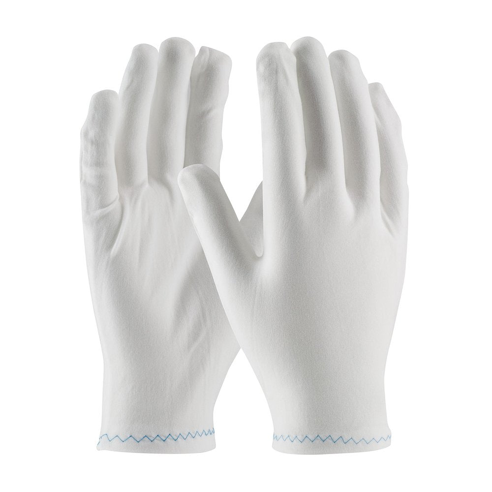 PIP Stretch Nylon Glove W/ZIG-ZAG Rolled HEM-9", 12 Pairs/Pack